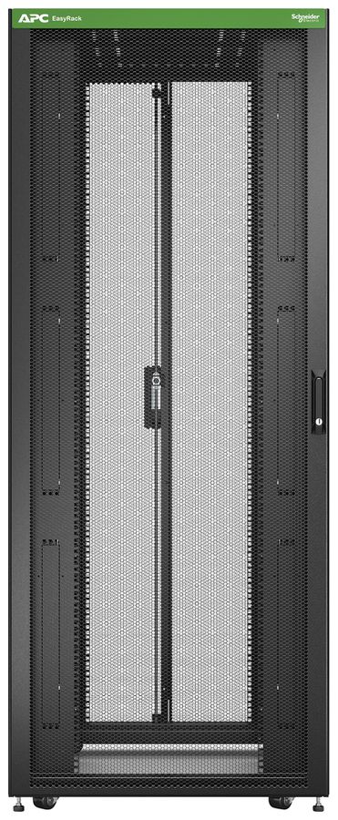 Netzwerkschrank Easy Rack 800mm/42HE/1000mm mit Boden schwarz