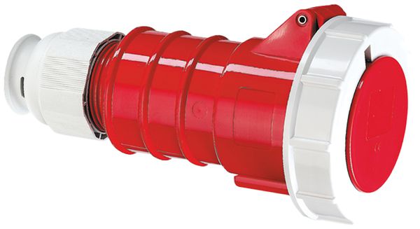 Prise mob.CEE Bals 4P 32A 400V 3h rouge IP67 nick.Quick C.