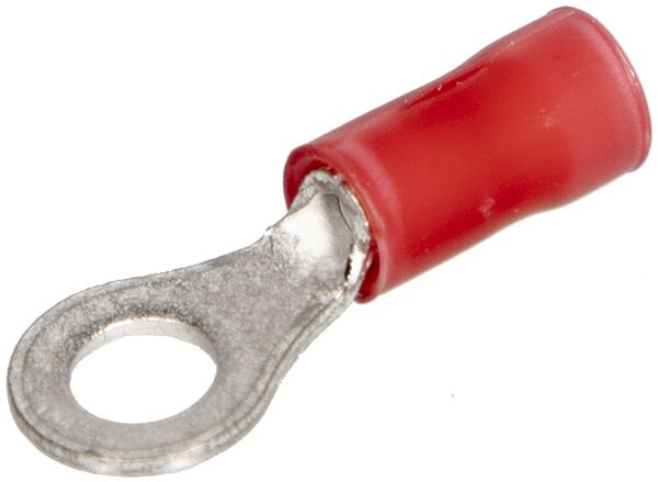 Quetschkabelschuh PLASTI-GRIP Ringform M4 1.5mm² PVC rt