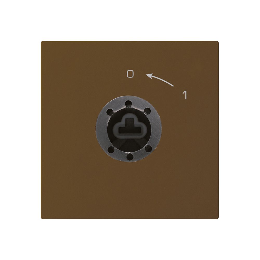 Contact pivotant 0<-1/1L brun kallysto pour serrure sans cylindre