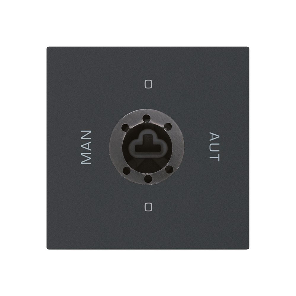 Intérieur interrupteur à clé 0-Man-0-Aut. kallysto 2/1L noir pour serrure