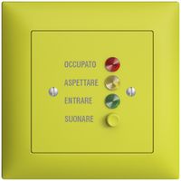 UP-Türstation für Rufleuchte I, EDIZIOdue lemon