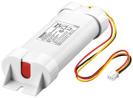 Accu per alta temperatura Tridonic LiFePO4 4A, 7.2Ah, con spina piatta