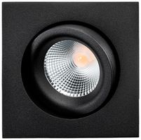 LED-Downlight SG Junistar Lux Square 8W 580lm 927 IP20/IP44 42° DALI 95×95mm sz