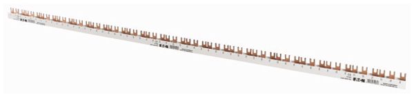 Kammschiene Eaton 3P+N 4Ph Gabel 16mm² 80A 1000mm 14 weiss