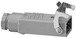 Stecker 3LPE Somfy indus STAS 3 grau