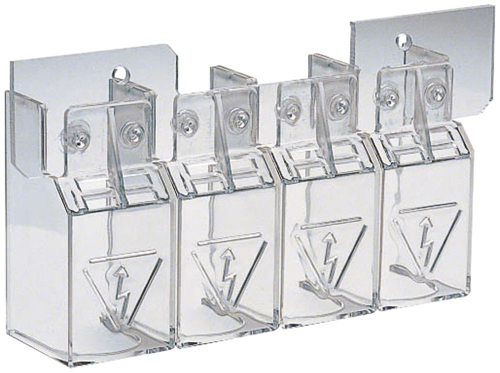 Couvre-bornes Hager 4L pour interrupteur de charge 400…630A