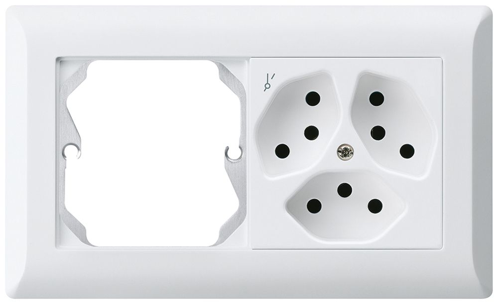 UP-Kombination kallysto.line Gr.I-I horizontal leer+3×Typ 13S weiss