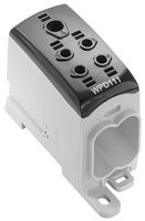 Verteilerblock WM WPD 111 1P 232A 1×Eing 4×Ausg 1.5…35mm² 2.5…95mm²