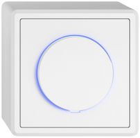 AP-Dimmer EDIZIO.liv SNAPFIX® bel.bl Phasenabschnitt 20…300W/20…300VA ws