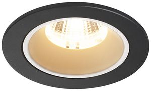 LED-Downlight SLV NUMINOS S 8.6W 720lm 2700K 55° DIM Ø80×52mm sz/ws