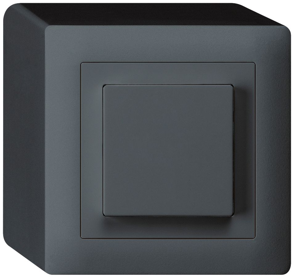 Interruttore puls.AP EDIZIOdue 3/1L antracite