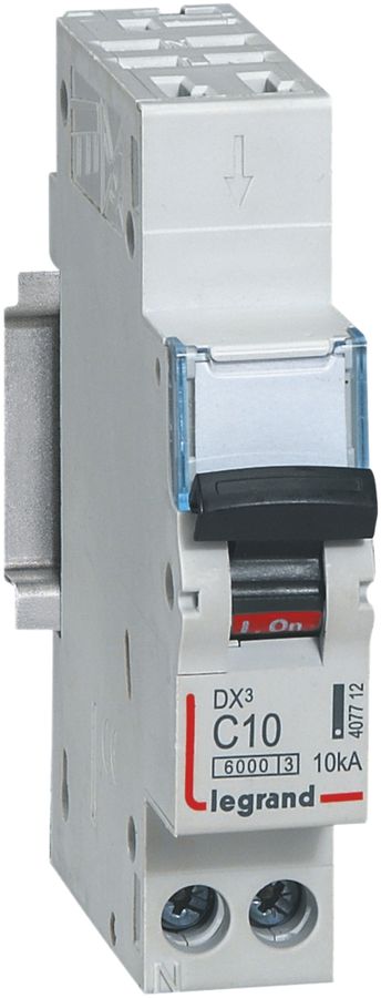 Leitungsschutzschalter Legrand C 1PN 20A 6000A/10kA Steckanschl