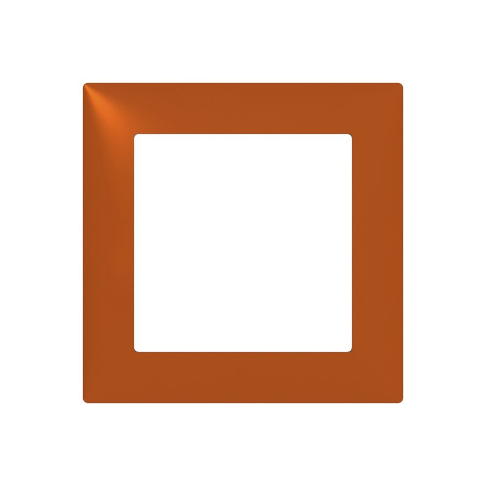 Abdeckrahmen SIDUS 1×1 orange