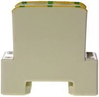 Borne de dérivation Woertz 4…10mm² 57A 660V raccordement à vis 2×1 vert/jaune