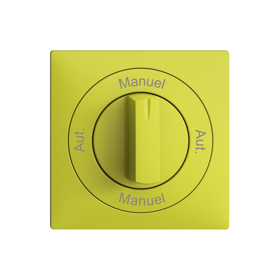 Frontset Auto-Main-Auto-Main EDIZIOdue 60×60mm lemon