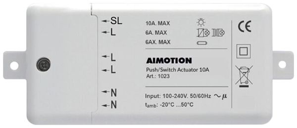 Schaltaktor DOTLUX CASAMBI IP40 Einbauinstallation 100…240V