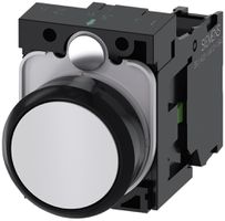 Drucktaster Siemens SIRIUS ACT Halter 1S weiss Kunststoff