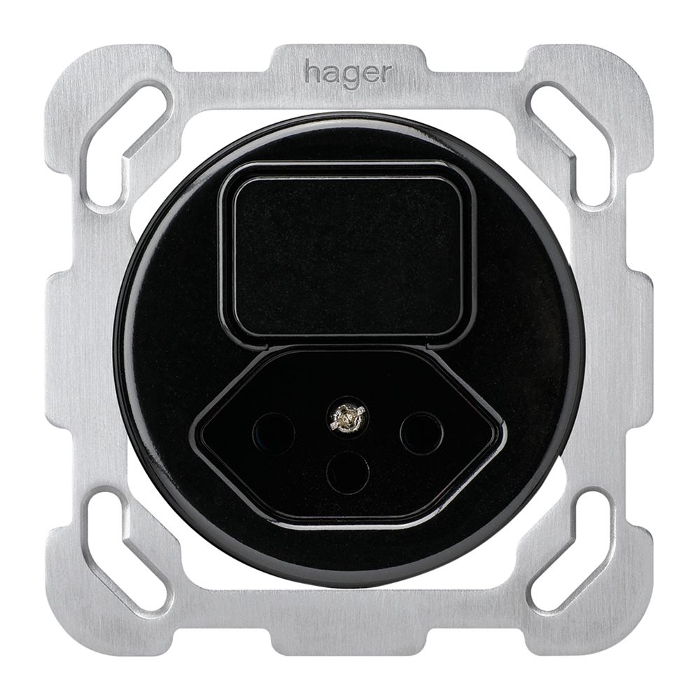 Insert pour combinaison ENC I basico C+type 13 noir avec plaque de fixation