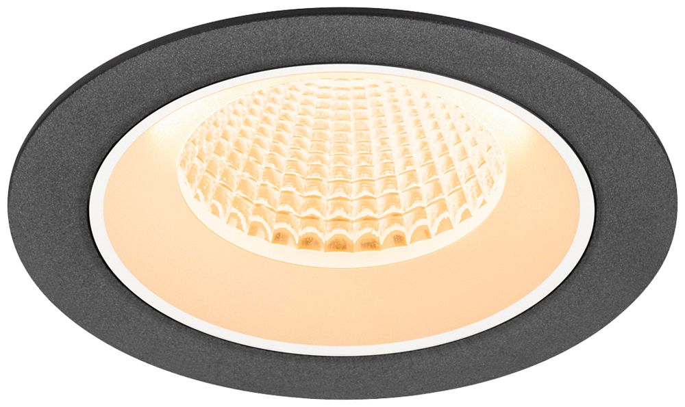 LED-Downlight SLV NUMINOS M 12W 1700lm 2700K MB DALI Ø105×68mm sz/ws
