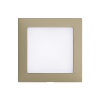 Kit frontale EDIZIOdue sand 60×60mm per lampada LED