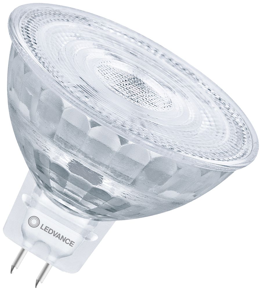 Lampe LED LEDVANCE GU5.3 3.4W 230lm 4000K VAR Ø50×44mm MR16 clair 36°