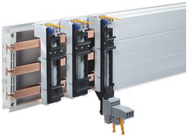 Adattatore sbarra collettrice Rittal SV 9340.910 2 guide 3 conduttori 25A