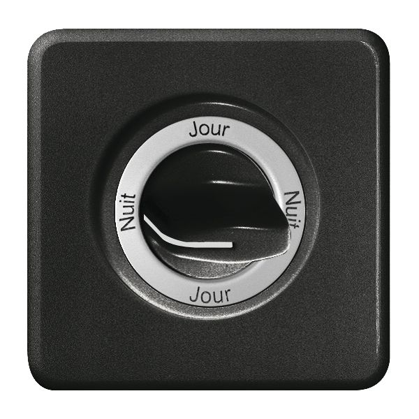 Kit front. Nuit-Jour-Nuit-Jour per interr.rotativo nero