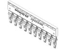 Râtelier de connexion Woertz 38425/06, 10L, pour borne série 38300/4, 38340/4