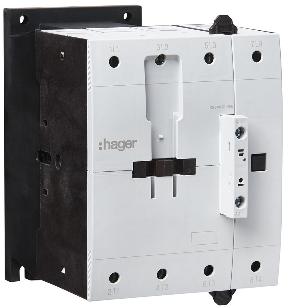 Leistungsschütz Hager 4P 125A bei AC-1 Spulenspannung 230VAC