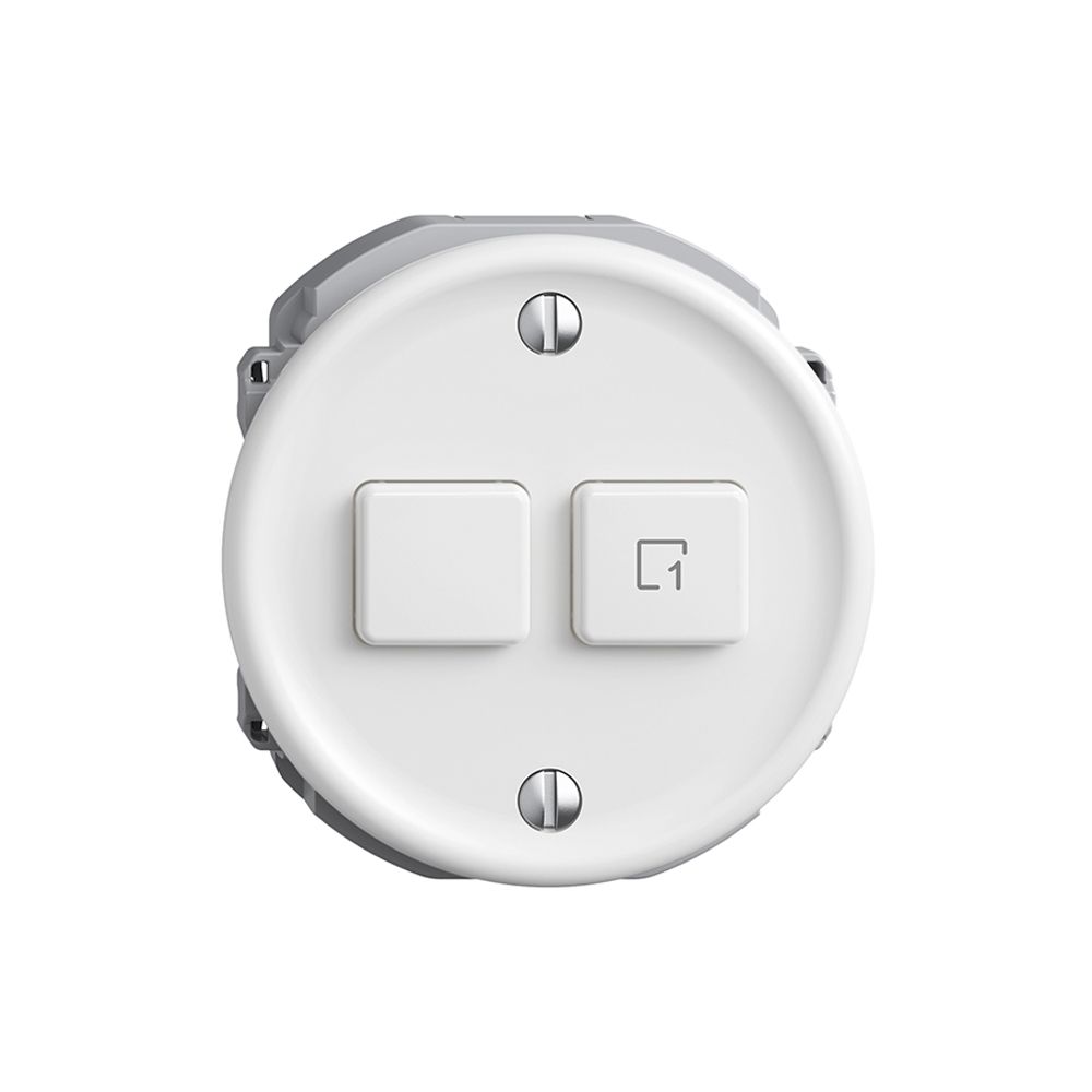 Comando per interruttore 1c scena/2t Sdue Wiser bianco