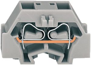 Borne WAGO 4L 1.5mm² gris
