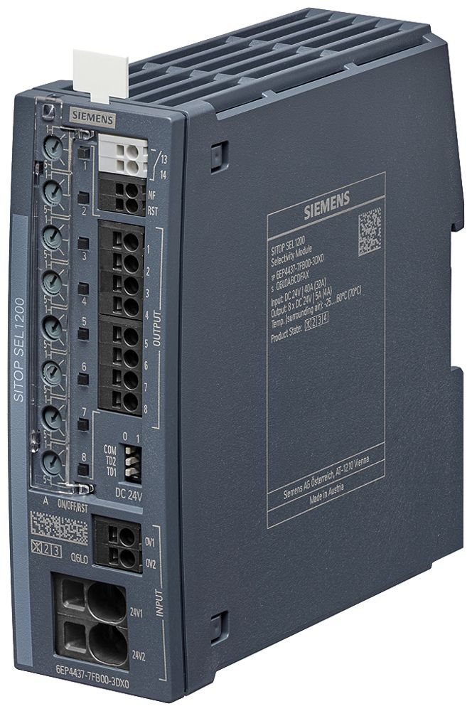 Stromversorgung Siemens SITOP PSU100S, IN:120/230VAC, OUT:24VDC/10A