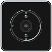 UP-Schlüsselschalter origin Umschalter 2/1L 16A 250V 0-1-0-2 92×92mm schwarz