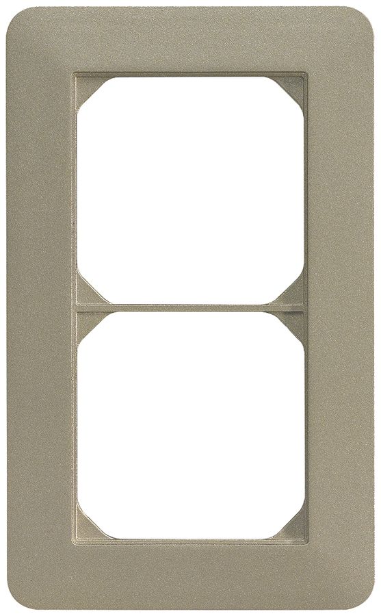 UP-Abdeckrahmen kallysto.trend 2×1 savanna 94×154mm