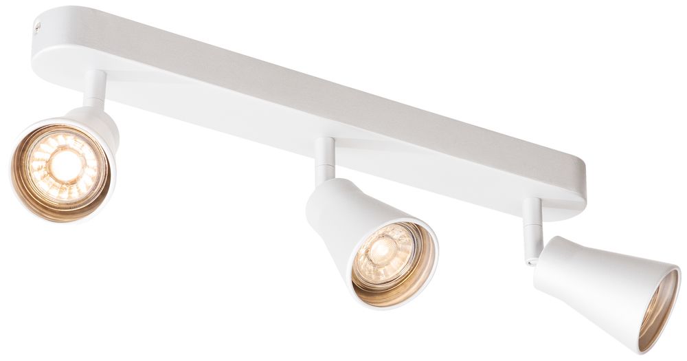 Plafonnier/applique SLV AVO TRIPLE CW GU10 3×50W 400×95×115mm blanc