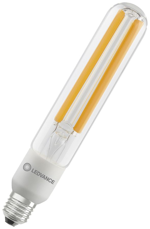 Lampada LED LEDVANCE NAV E27 35W 5400lm 2700K Ø38×210mm chiaro