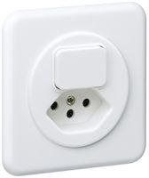 UP-Kombination I basico LR+Typ 13 Phasenanschnitt 20…400W/VA weiss