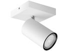 Spot Philips KOSIPO GU10 1×5.5W 102×102mm blanc