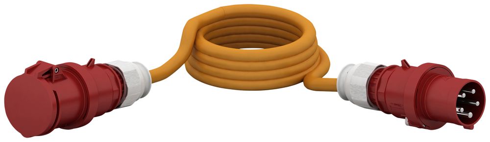 Prolunga PUR CEE/CEE Bals 63A 5P 6h 15m 5×16mm² IP44