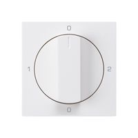 Einsatz zu Drehschalter kallysto 2/1L weiss mit Drehgriff