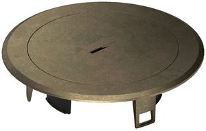 Coperchio Hager per BSR02 metallo ottone