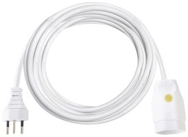 Verlängerungskabel Brennenstuhl PVC 10A 230V 3×1mm² T12/T13 m.Licht 3m ws