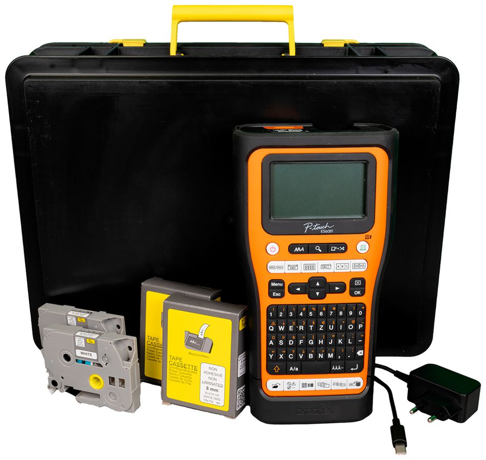 Beschriftungsgerät-Set WAGO mit PT-E560BTVP