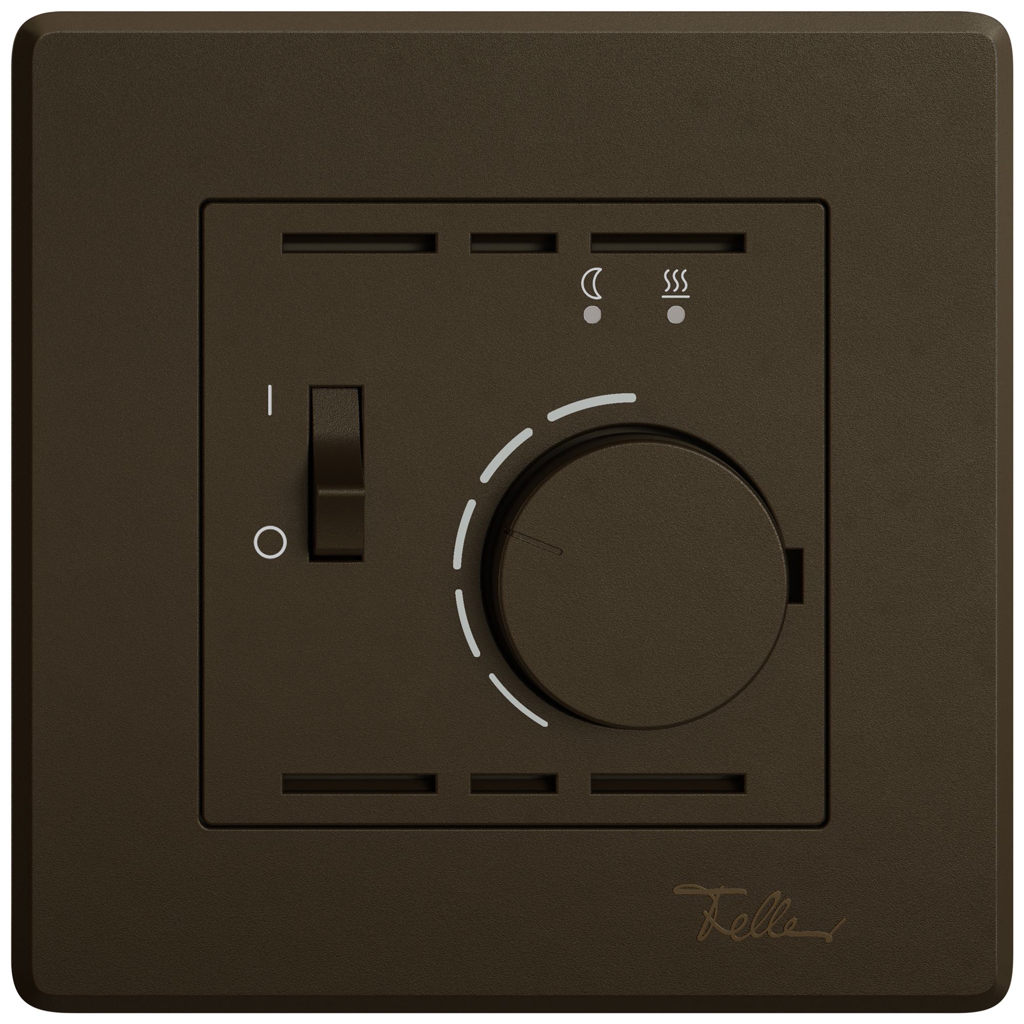 Thermostat d'ambiance ENC EDIZIO.liv SNAPFIX® limit.temp.p.chauffage sol br