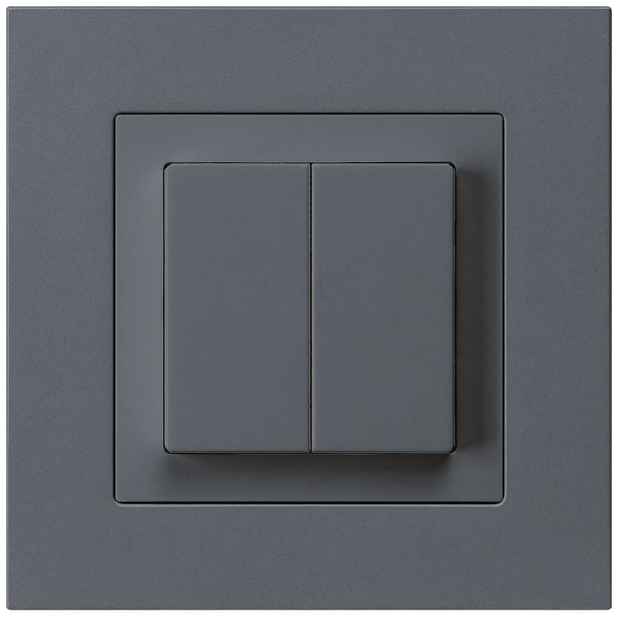 UP-Schalter kallysto.pro 1/3+3/1P anthrazit