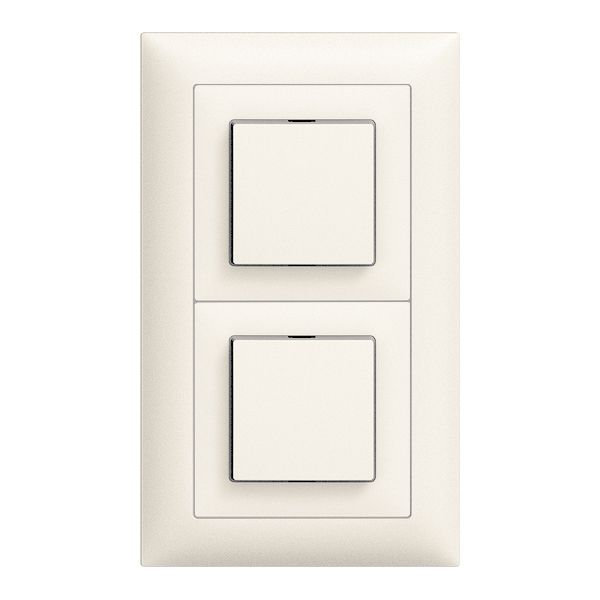 UP-Kombination EDIZIOdue S3+AR weiss vertikal