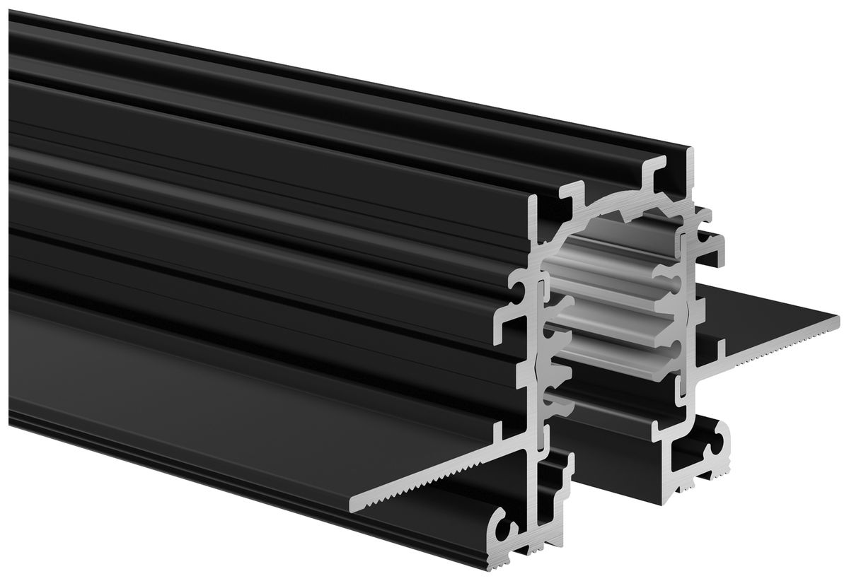 EB-Stromschiene Sylvania Lytespan 220…240V 3-Phasen DALI Al 3m schwarz