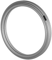 Fundamenterdungsseil 75mm² Flury LR 2, Stahl verzinkt, Rolle 50m ca. 29.5kg