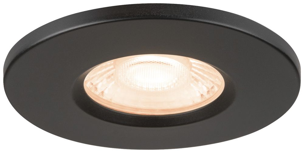 Abdeckung SLV UNIVERSAL IP65 Kunststoff Ø88×5mm schwarz